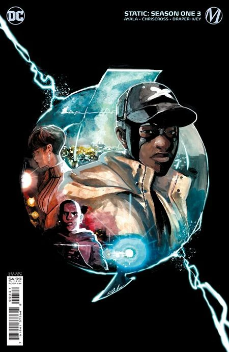 DC COMICS STATIC SEASON ONE #3 (OF 6) CVR B NIKOLAS DRAPER-IVEY CARD STOCK VAR 1 DC COMICS STATIC SEASON ONE #3 (OF 6) CVR B NIKOLAS DRAPER-IVEY CARD STOCK VAR