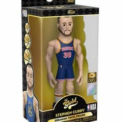 JUST ARRIVED! Funko Vinyl Gold - NBA Warriors - Chase Steph Curry 5"