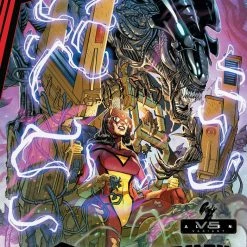 MARVEL COMICS SPIDER-WOMAN #8 GARRON MARVEL VS ALIEN VAR KIB