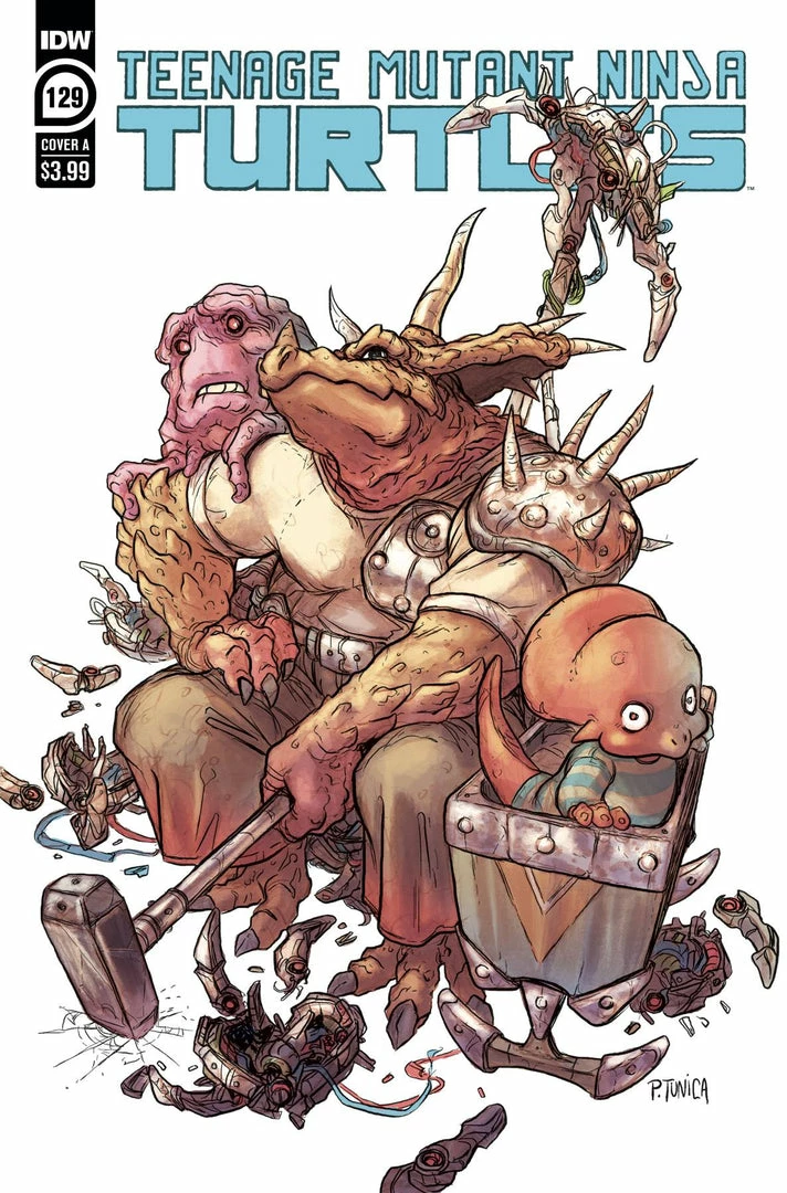 IDW PUBLISHING COMICS TMNT ONGOING #129 CVR A TUNICA 1 IDW PUBLISHING COMICS TMNT ONGOING #129 CVR A TUNICA