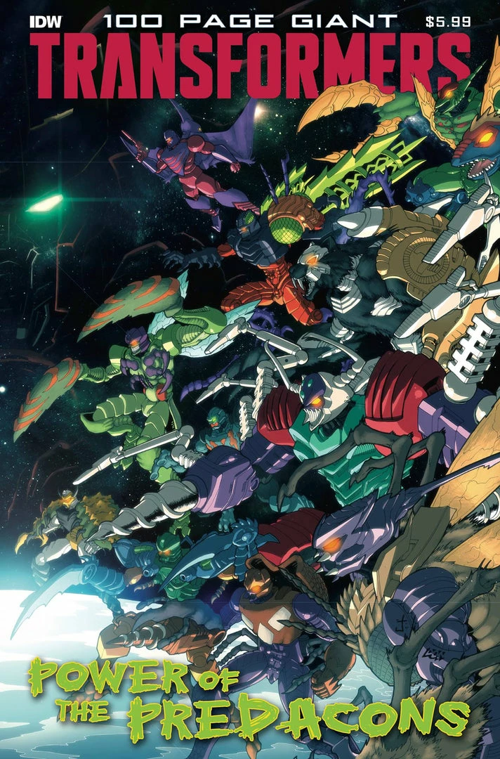 IDW PUBLISHING TRANSFORMERS 100 PAGE GIANT POWER PREDACONS (C: 1-0-0) COMICS 1 IDW PUBLISHING TRANSFORMERS 100 PAGE GIANT POWER PREDACONS (C: 1-0-0) COMICS