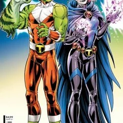 DC COMICS TEEN TITANS ACADEMY #15 CVR B NAUCK CARD STOCK VAR