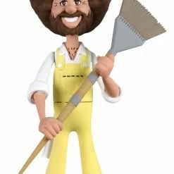 NECA – TOONY CLASSICS - BOB ROSS IN OVERALL 6” SCALE ACTION FIGURE (PREORDER ITEM SEPTEMBER 2022) FIGURES