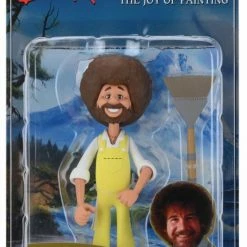 NECA – TOONY CLASSICS - BOB ROSS IN OVERALL 6” SCALE ACTION FIGURE (PREORDER ITEM SEPTEMBER 2022) FIGURES