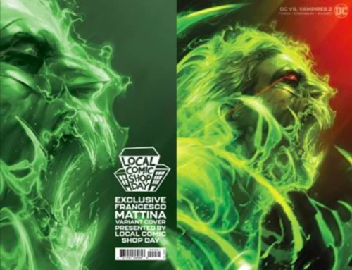 DC COMICS DC VS VAMPIRES #2 (OF 12) FRANCESCO MATTINA LCSD SILVER FOIL CARD STOCK VAR 1 DC COMICS DC VS VAMPIRES #2 (OF 12) FRANCESCO MATTINA LCSD SILVER FOIL CARD STOCK VAR
