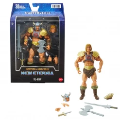 MATTEL TOYS MASTERS OF THE UNIVERSE MASTERVERSE REVELATION - VIKING HE-MAN JUST ARRIVED!