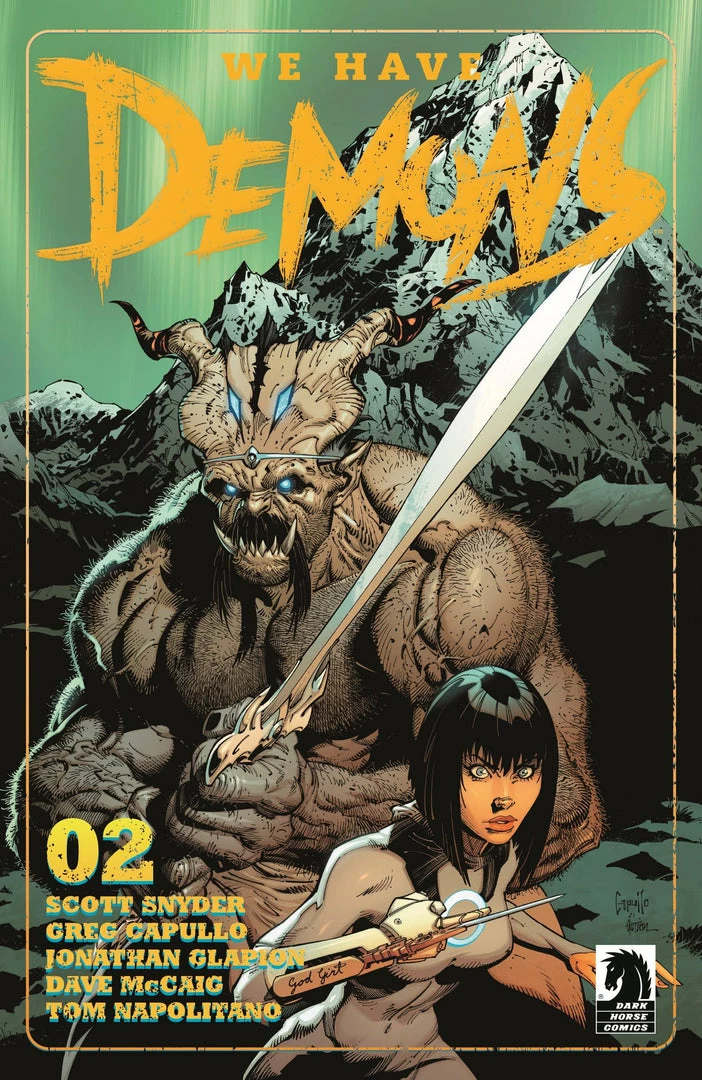 DARK HORSE COMICS WE HAVE DEMONS #2 (OF 3) CVR C FOIL CAPULLO (MR) 1 DARK HORSE COMICS WE HAVE DEMONS #2 (OF 3) CVR C FOIL CAPULLO (MR)