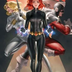 MARVEL COMICS WIDOWMAKERS RED GUARDIAN YELENA BELOVA #1 JEEHYUNG LEE VAR