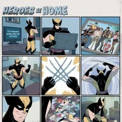 MARVEL COMICS WOLVERINE #5 GURIHIRU HEROES AT HOME VAR