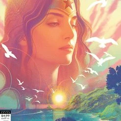 DC COMICS WONDER WOMAN #763 J MIDDLETON CARD STOCK VAR ED