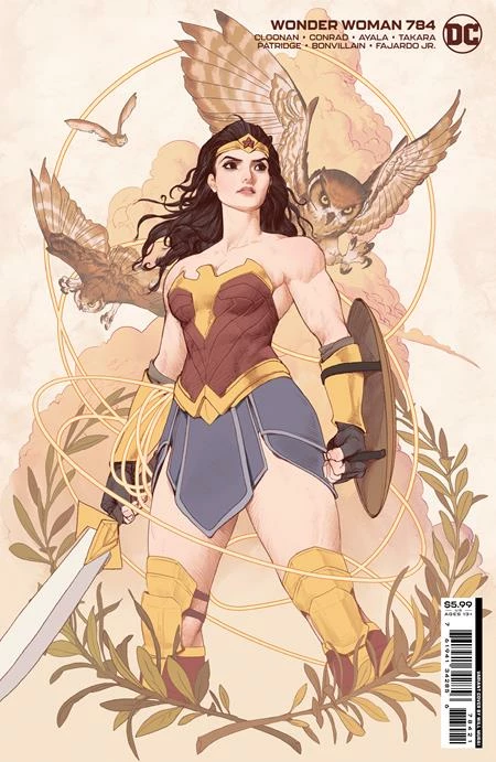 DC COMICS WONDER WOMAN #784 CVR B WILL MURAI CARD STOCK VAR 1 DC COMICS WONDER WOMAN #784 CVR B WILL MURAI CARD STOCK VAR