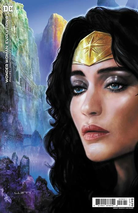 DC COMICS WONDER WOMAN EVOLUTION #8 (OF 8) CVR B LIAM SHARP CARD STOCK VAR 1 DC COMICS WONDER WOMAN EVOLUTION #8 (OF 8) CVR B LIAM SHARP CARD STOCK VAR