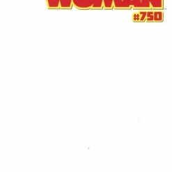 DC COMICS WONDER WOMAN #750 BLANK VAR ED (NOTE PRICE)