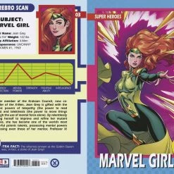 MARVEL COMICS X-MEN #3 DAUTERMAN TRADING CARD VAR