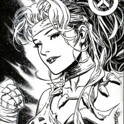 MARVEL PRH X-MEN #7 CHEUNG HEADSHOT SKETCH VAR COMICS