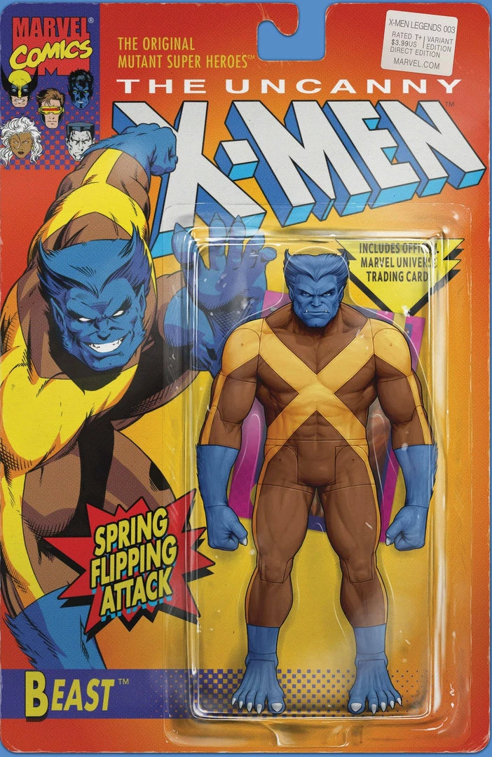 MARVEL COMICS X-MEN LEGENDS #3 CHRISTOPHER ACTION FIGURE VAR 1 MARVEL COMICS X-MEN LEGENDS #3 CHRISTOPHER ACTION FIGURE VAR