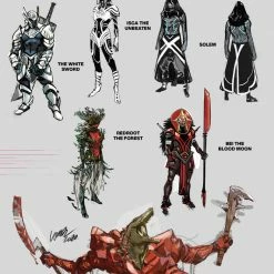 MARVEL COMICS X OF SWORDS STASIS #1 LARRAZ DESIGN VAR