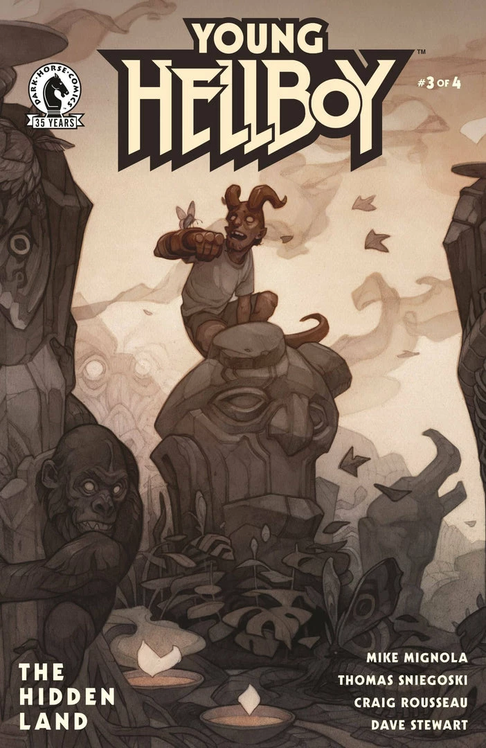 DARK HORSE COMICS YOUNG HELLBOY THE HIDDEN LAND #3 (OF 4) CVR B BECKERT 1 DARK HORSE COMICS YOUNG HELLBOY THE HIDDEN LAND #3 (OF 4) CVR B BECKERT